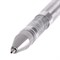 Ручка гелевая BRAUBERG "EXTRA", ЧЕРНАЯ, корпус прозрачный, узел 0,5 мм, линия 0,35 мм, 143900 - фото 11564188