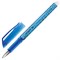 Ручка стираемая гелевая STAFF "College GP-199", СИНЯЯ, хромированные детали, узел 0,5 мм, линия письма 0,35 мм, 142494 - фото 11565725