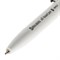 Ручка шариковая масляная автоматическая BRAUBERG "Sky White", СИНЯЯ, клип ассорти, узел 0,7 мм, линия письма 0,35 мм, 142950 - фото 11567557
