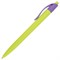 Ручка шариковая масляная автоматическая BRAUBERG "FRUITY RX", СИНЯЯ, soft-touch, узел 0,7 мм, линия письма 0,35 мм, 142656 - фото 11568554