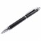 Ручка-стилус SONNEN для смартфонов/планшетов, СИНЯЯ, корпус черный, серебристые детали, линия письма 1 мм, 141589 - фото 11568739