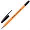 Ручка шариковая BRAUBERG "M-500 ORANGE", ЧЕРНАЯ, корпус оранжевый, узел 0,7 мм, линия письма 0,35 мм, 143449 - фото 11568820