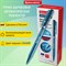 Ручка шариковая автоматическая РОССИЯ "РЕФЛЕКТОР", СИНЯЯ, узел 0,7 мм, линия письма 0,35 мм, BRAUBERG, 143969 - фото 11569110