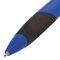 Ручка шариковая масляная автоматическая с грипом BRAUBERG "Booster", СИНЯЯ, трехгранная, узел 0,7 мм, линия письма 0,35 мм, 142483 - фото 11569291