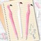 Ручка фигурная шариковая ЮНЛАНДИЯ "Фламинго", мягкий силиконовый корпус, ассорти, СИНЯЯ, пишущий узел 0,7 мм, 143775 - фото 11569462