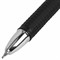 Ручка шариковая масляная BRAUBERG "Techno-X 925", СИНЯЯ, корпус черный, серебристые детали, линия 0,5 мм, 144224 - фото 11570035