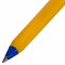 Ручка шариковая SCHNEIDER (Германия) "Tops 505 F", СИНЯЯ, корпус желтый, узел 0,8 мм, линия письма 0,4 мм, 150503 - фото 11570279