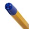 Ручка шариковая с грипом STAFF "Basic BP-14 Orange", СИНЯЯ, узел 0,7 мм, линия письма 0,35 мм, 143747 - фото 11570408