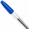 Ручка шариковая масляная STAFF "Basic BP-962", СИНЯЯ, корпус прозрачный, узел 1 мм, линия письма 0,7 мм, 142962 - фото 11570529