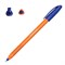 Ручка шариковая масляная ERICH KRAUSE "U-108 Orange" СИНЯЯ, корпус оранжевый, узел 1,0 мм, линия письма 0,3 мм, 47582 - фото 11570555