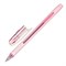 Ручка шариковая масляная с грипом UNI "JetStream", СИНЯЯ, корпус розовый, линия 0,35 мм, ш/к 03750 - фото 11571223