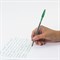Ручка шариковая STAFF Basic Budget BP-02, письмо 500 м, ЗЕЛЕНАЯ, длина корпуса 13,5 см, линия письма 0,5 мм, 143761 - фото 11571289