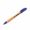 Ручка шариковая масляная ОФИСМАГ, СИНЯЯ, корпус оранжевый, узел 0,7 мм, линия письма 0,35 мм, 143221 - фото 11571305