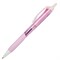 Ручка шариковая масляная автоматическая с грипом UNI "JetStream", СИНЯЯ, корпус розовый, 0,35 мм, SXN-101FL PINK - фото 11571311