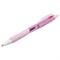 Ручка шариковая масляная автоматическая с грипом UNI "JetStream", СИНЯЯ, корпус розовый, 0,35 мм, SXN-101FL PINK - фото 11571313