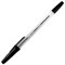 Ручка шариковая ОФИСМАГ "Line", ЧЕРНАЯ, корпус прозрачный, узел 1 мм, линия письма 0,5 мм, 141879 - фото 11571351