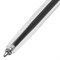 Ручка шариковая ОФИСМАГ "Line", ЧЕРНАЯ, корпус прозрачный, узел 1 мм, линия письма 0,5 мм, 141879 - фото 11571352