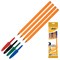 Ручки шариковые BIC "Orange", НАБОР 4 ЦВЕТА, узел 0,8 мм, линия 0,3 мм, пакет, 8308541 - фото 11571369