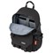 Рюкзак BRAUBERG FUSION универсальный, с отделением для ноутбука, карман-антивор, черный, 43х30х14 см, 271656 - фото 11583196