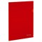 Папка-уголок жесткая А4, красная, 0,15 мм, BRAUBERG EXTRA, 271703 - фото 11586109