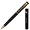 Ручка подарочная шариковая BRAUBERG "Perfect Black", корпус черный, узел 1 мм, линия письма 0,7 мм, синяя, 141416 - фото 11588156