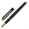 Ручка подарочная перьевая BRAUBERG "Maestro", СИНЯЯ, корпус черный с золотистыми деталями, 143471 - фото 11588325