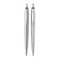 Набор PARKER "Jotter Stainless Steel CT": шариковая ручка синяя и механический карандаш, 2093256 101010143359 - фото 11589065