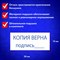 Штамп стандартный "КОПИЯ ВЕРНА, подпись", оттиск 38х14 мм, синий, TRODAT 4911P4-3.42, 54194 101010236838 - фото 11589649