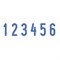 Нумератор 6-разрядный, оттиск 15х3,8 мм, синий, TRODAT 4836, корпус черный, 53199 101010235583 - фото 11590220