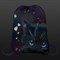 Мешок для обуви BRAUBERG PREMIUM, карман, подкладка, светоотражайка, 43х33 см, Anime cat, 272421 - фото 11596095
