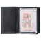 Обложка для автодокументов и паспорта натуральная кожа флоттер, "DOCUMENTS", черная, BRAUBERG 238193 - фото 9975688