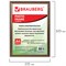 Рамка 21х30 см, пластик, багет 16 мм, BRAUBERG "HIT5", бронза с двойной позолотой, стекло, 391073 101010391073 - фото 9980111
