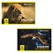 Альбом для рисования, А4, 40 л., скоба, обложка картон, BRAUBERG, 200х283 мм, "Дикие животные" (2 вида), 104876 - фото 9983204