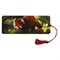 Закладка для книг с линейкой, 3D-объемная, BRAUBERG "Красная панда", с декоративным шнурком, 128103 - фото 9991929