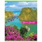 Тетрадь А5, 48 л., HATBER-ECO скоба, офсет №2 ЭКОНОМ, клетка, обложка мелованная бумага, "GreenLand", 48Т5D1 - фото 9995127
