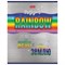 Тетрадь А5 48 л. HATBER скоба, клетка, металлизированный картон, "Rainbow" (5 видов в спайке), 48Т5мтлВ1 - фото 9995365