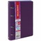 Тетрадь на кольцах А5 (180х220 мм), 120 листов, под кожу, клетка, BRAUBERG "Joy", фиолетовый/светло-фиолетовый, 129989 - фото 9997371