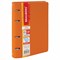 Тетрадь на кольцах А5 (180х220 мм), 120 листов, под кожу, клетка, BRAUBERG "Joy", оранжевый/светло-оранжевый, 129992 - фото 9997499