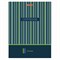 Тетрадь на кольцах БОЛЬШАЯ А4 (225х300 мм), 100 листов, твердый картон, клетка, BRAUBERG, Полосы, 403273 - фото 9997661