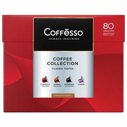 Кофе в капсулах 80 порций "Ассорти 4 вкусов" для Nespresso, COFFESSO, 101740 - фото 10121797