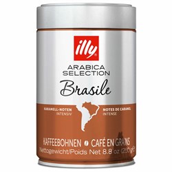 Кофе в зернах ILLY "Brasil" ИТАЛИЯ, 250 г, в жестяной банке, арабика 100%, ИТАЛИЯ, 7006 - фото 10122149