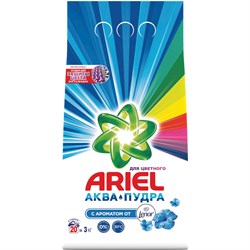 Стиральный порошок-автомат 3 кг, ARIEL (Ариэль) "Ленор Эффект" 101010602403 - фото 10698627