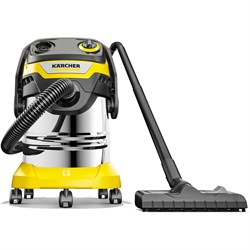 Пылесос хозяйственный KARCHER WD 5 S, мусоросборник 25 л, мощность 1100 Вт, желтый, 1.628-350.0 - фото 10720494