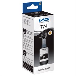 Чернила EPSON 774 (T7741) для СНПЧ Epson M100/M105/M200, черные, ОРИГИНАЛЬНЫЕ, C13T77414A 101010361244 - фото 11475153