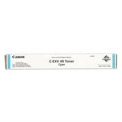 Тонер CANON (C-EXV49C) для Canon IR C3320/C3320i/C3325i/C3330i/C3500, голубой, ресурс 19000 страниц, оригинальный, 8525B002 101010363505 - фото 11475359