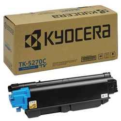 Тонер-картридж KYOCERA (TK-5270C) M6230cidn/M6630cidn/P6230cdn, голубой, оригинальный, ресурс 6000 страниц, 1T02TVCNL0 101010363743 - фото 11475415