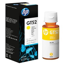 Чернила HP GT52 (M0H56AE) для InkTank 315/410/415, SmartTank 500/515/615 желтые, ресурс 8000 страниц, оригинальные 101010362324 - фото 11476178