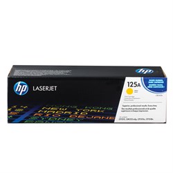 Картридж лазерный HP (CB542A) ColorLJ CP1215/CP1515N и др, №125A, желтый, оригинальный, ресурс 1400 страниц 101010360556 - фото 11476398