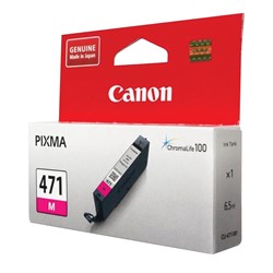 Картридж струйный CANON (CLI-471М) PIXMA MG5740/MG6840/MG7740, пурпурный, оригинальный, ресурс 297 стр., 0402C001 101010362263 - фото 11476986