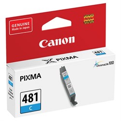 Картридж струйный CANON (CLI-481C) для PIXMA TS704/TS6140, голубой, ресурс 257 страниц, оригинальный, 2098C001 101010363213 - фото 11477048